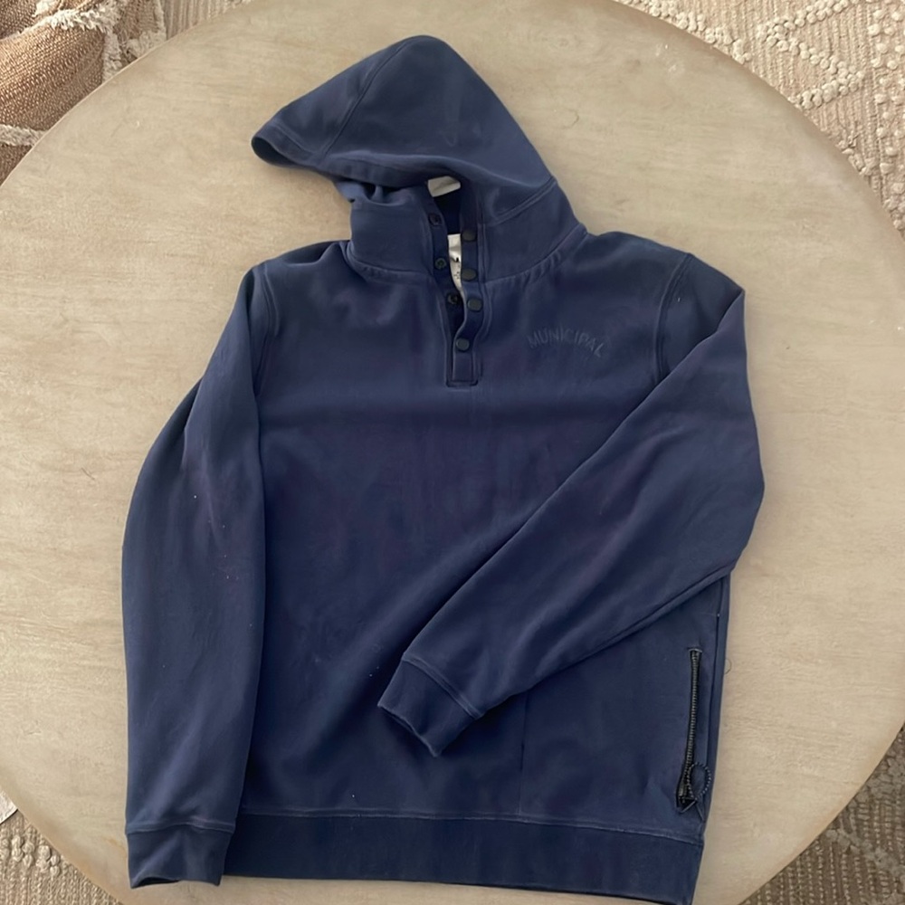 Municipal Spirt Utility Gear Cordless Snap Hoodie | size S